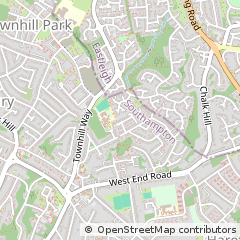 Map of Southampton, Hampshire