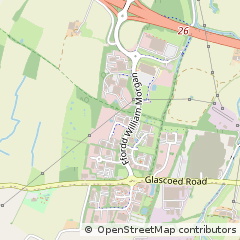 Map of ST. Asaph, Denbighshire