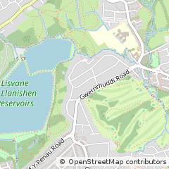 Map of Cardiff