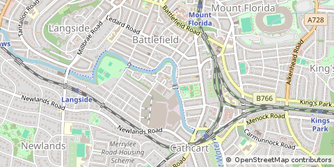 Map of Glasgow