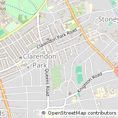 Map of Leicester