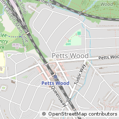Map of Petts Wood, Kent