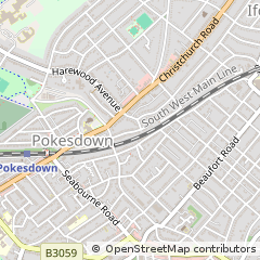 Map of Bournemouth