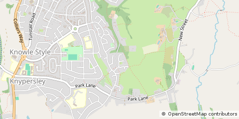 Map of Staffordshire