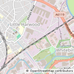 Map of Blackburn, Lancashire