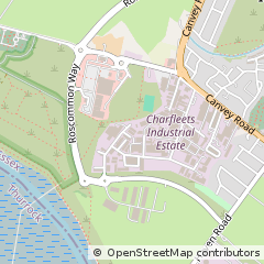 Map of Canvey Island, Essex