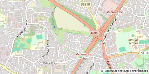 Map of Newcastle Upon Tyne