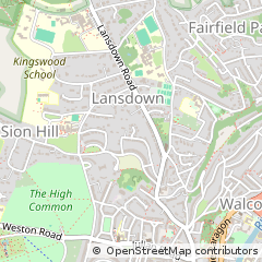 Map of Bath