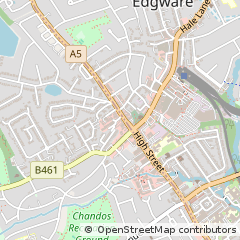 Map of Edgware
