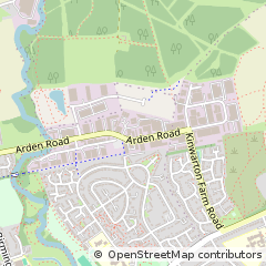 Map of Alcester, Warwickshire