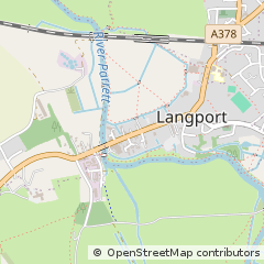 Map of Langport, Somerset