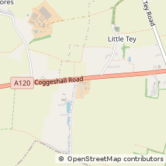 Map of Colchester, Essex