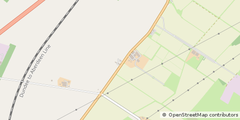 Map of Laurencekirk, Kincardineshire