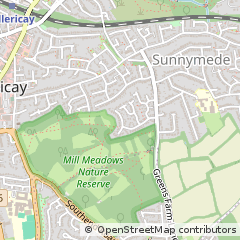 Map of Billericay