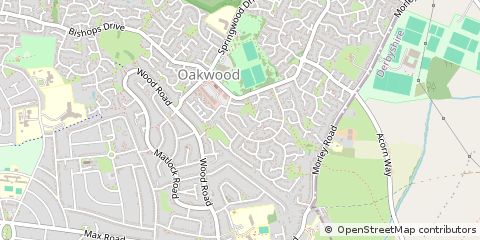 Map of Derby, Derbyshire
