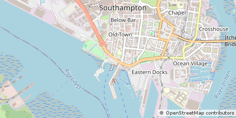 Map of Southampton