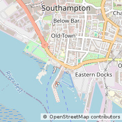 Map of Southampton