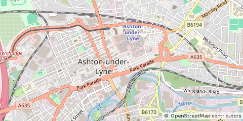 Map of Lancashire