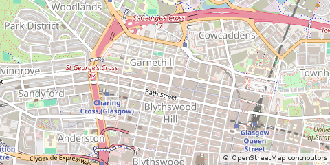Map of Glasgow