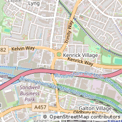 Map of West Bromwich, West Midlands