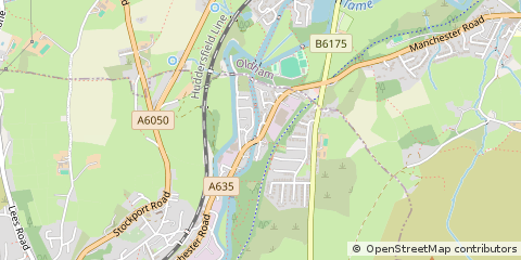 Map of Ashton-Under-Lyne
