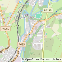 Map of Ashton-Under-Lyne
