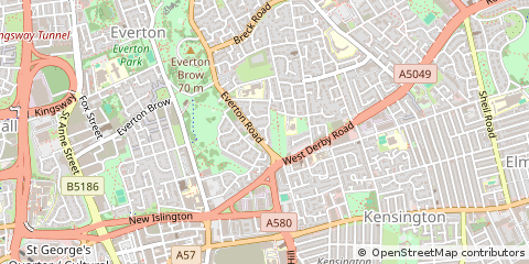 Map of Liverpool