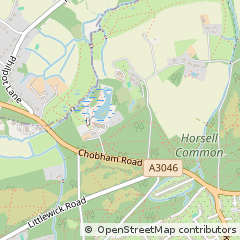 Map of Woking