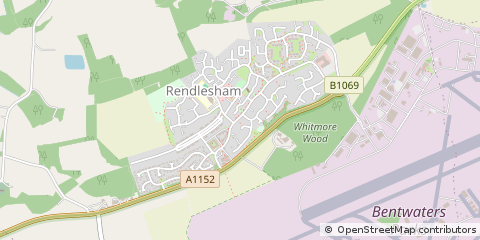 Map of Woodbridge