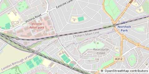 Map of Northolt