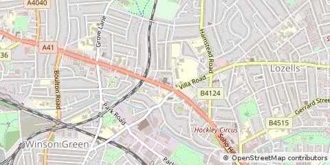 Map of Birmingham