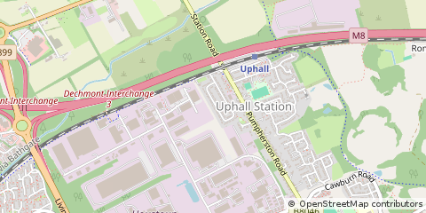 Map of Uphall Station