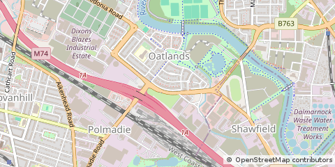 Map of Glasgow
