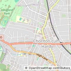 Map of Manchester, Greater Manchester