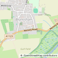 Map of Bluntisham, Cambridgeshire