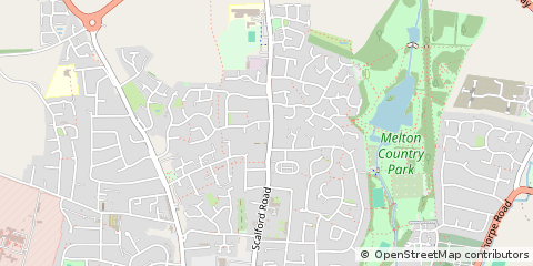 Map of Melton Mowbray