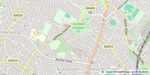 Map of Bristol