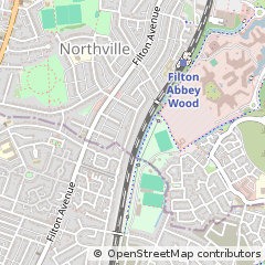 Map of Filton, Bristol