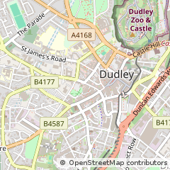Map of Halesowen, West Midlands