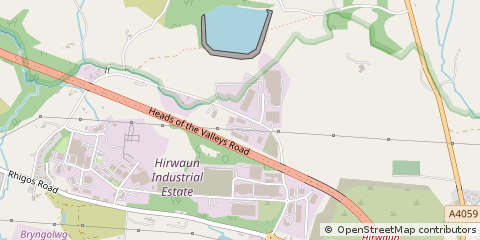 Map of Aberdare
