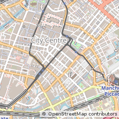 Map of Manchester