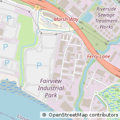 Map of Rainham, Essex