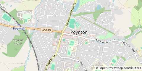 Map of Stockport