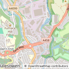 Map of Halesowen