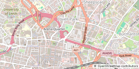 Map of Leeds