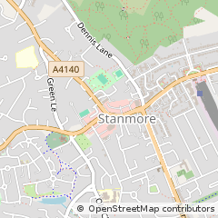 Map of Stanmore
