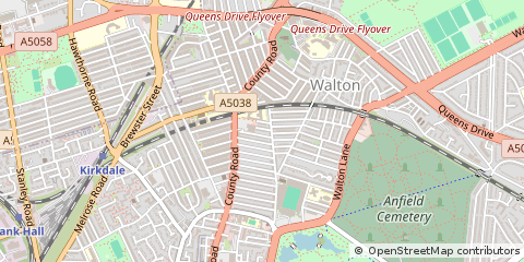 Map of Liverpool