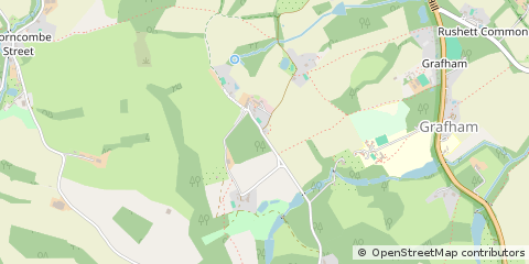 Map of Guildford, Surrey