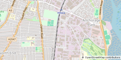 Map of Portsmouth, Hampshire