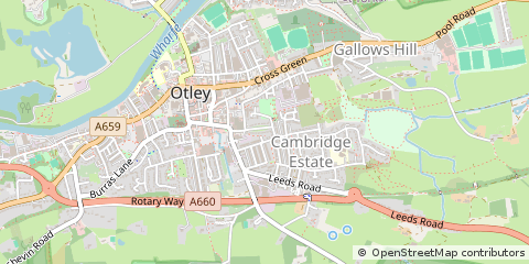 Map of Otley
